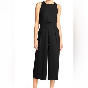 Chelsea28 Black Wide Legged Jumpsuit